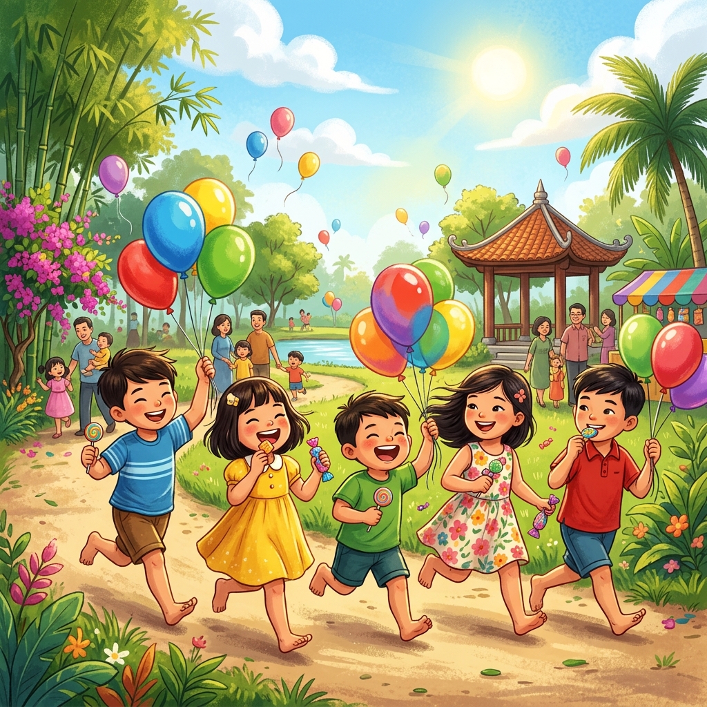 Ngày Quốc tế Thiếu nhi (1/6) - Tết của tuổi thơ